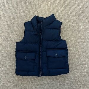 Old Navy Puffer Vest, 12-18 months